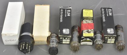 various-Lot of guitar amp valves / tubes